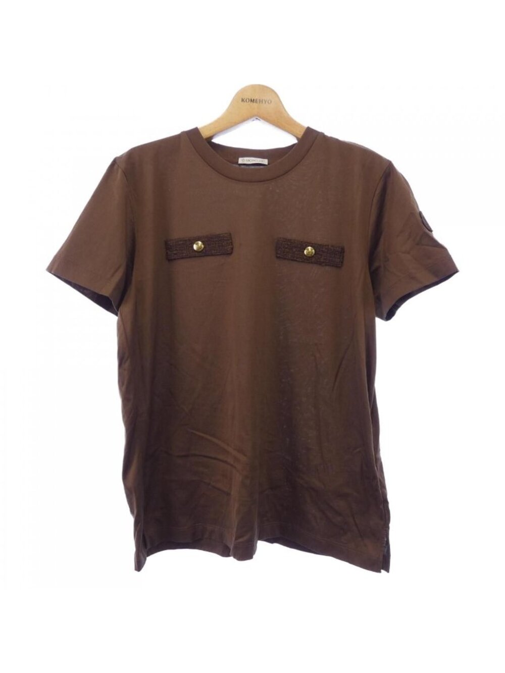 Moncler T-Shirt Brown